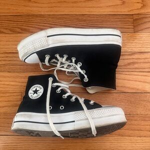 Women’s platform converse size 6